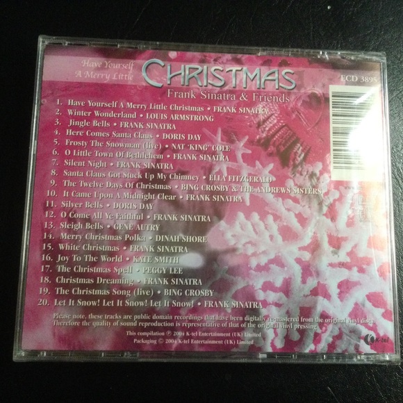 Have Yourself a Merry Little Christmas New CD Frank Sinatra  & Friends K-Tel - Picture 2 of 3
